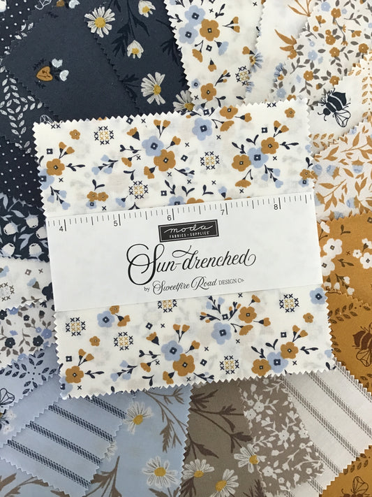 Sun Drenched Charm Pack by Sweetfire Road for Moda Fabrics