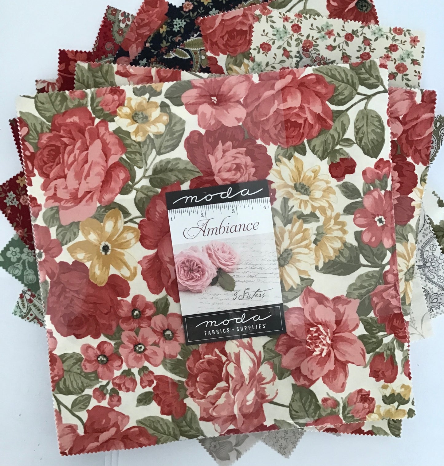 Ambiance Layer Cake by 3 Sisters for Moda Fabrics