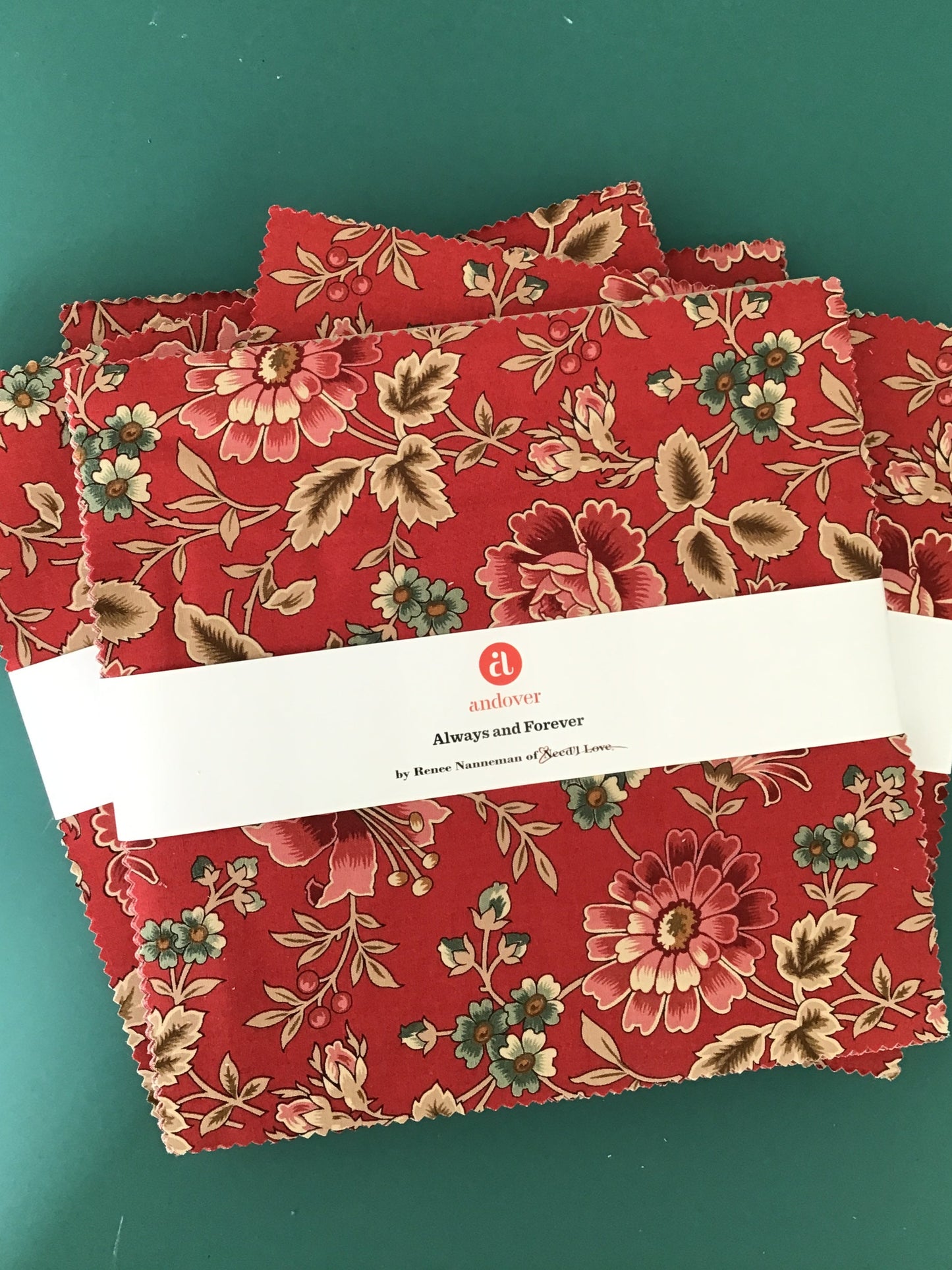 Always and Forever Layer Cake by Renee Nanneman for Andover Fabrics