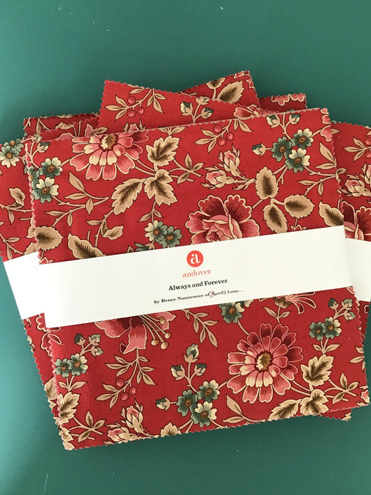 Always and Forever Layer Cake by Renee Nanneman for Andover Fabrics