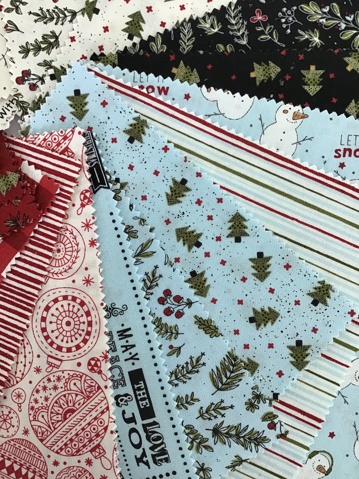 Emmitt and Ivy Mini Charm Pack by Sweetwater for Moda Fabrics
