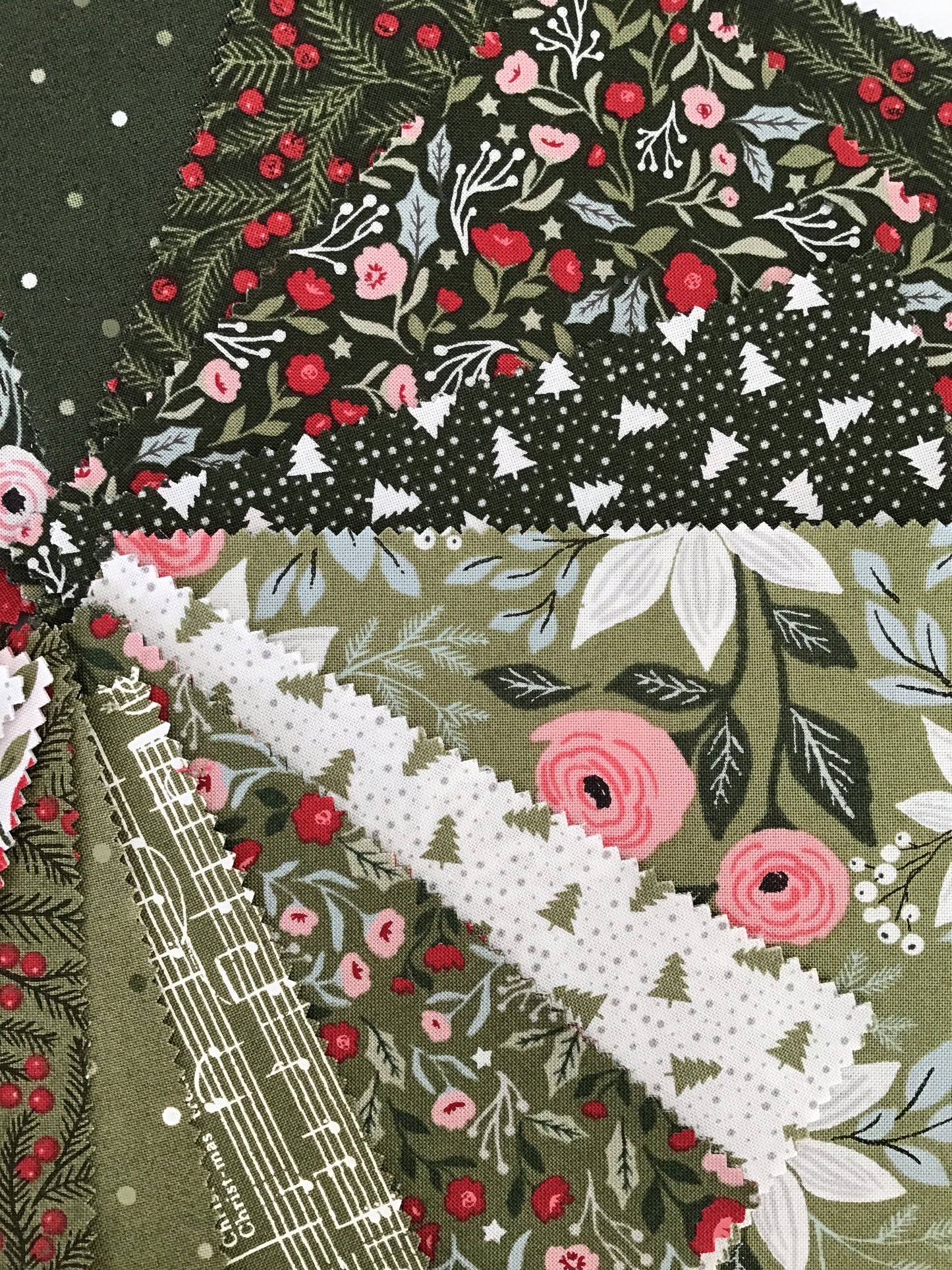Berry & Pine Charm Pack by Lella Boutique for Moda Fabrics