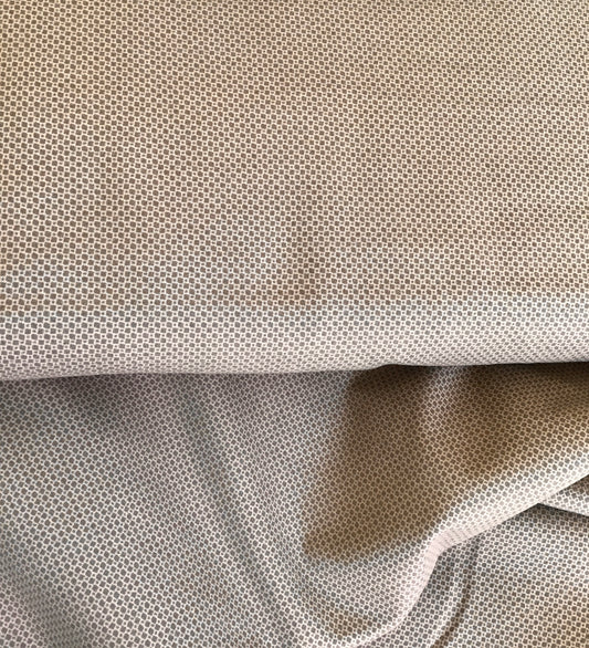 Prairie Gatherings Flannel by Primitive Gatherings for Moda, Teak Box Print sold by the Yard, Cut in One Continuous Piece, 49317 14F