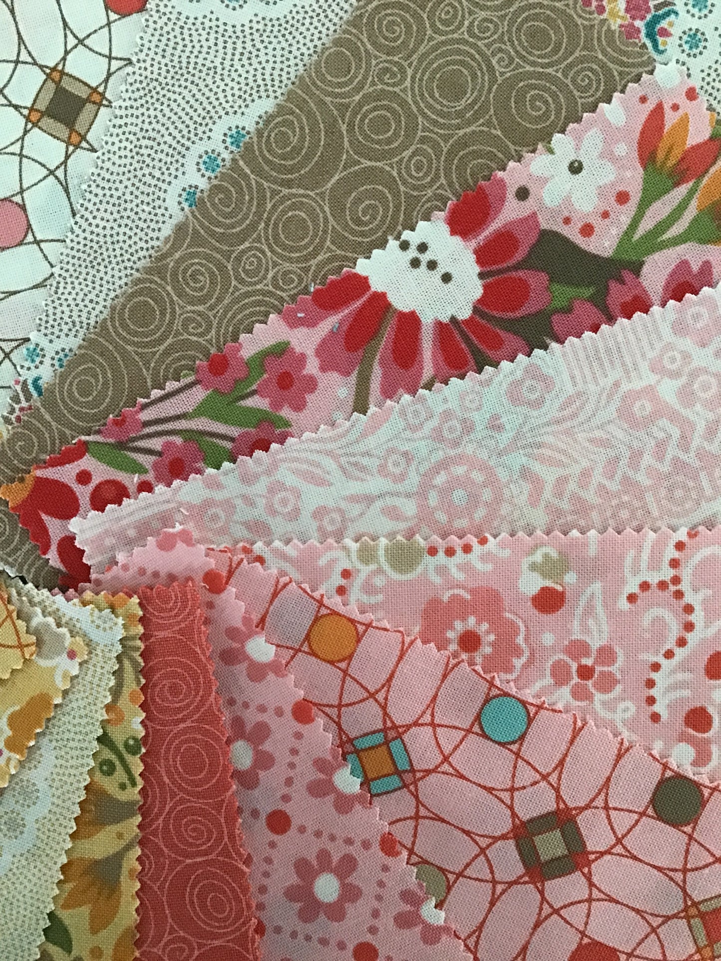 Sunday Brunch Mini Charm Pack by BasicGrey for Moda Fabrics, Mini Charm Pack