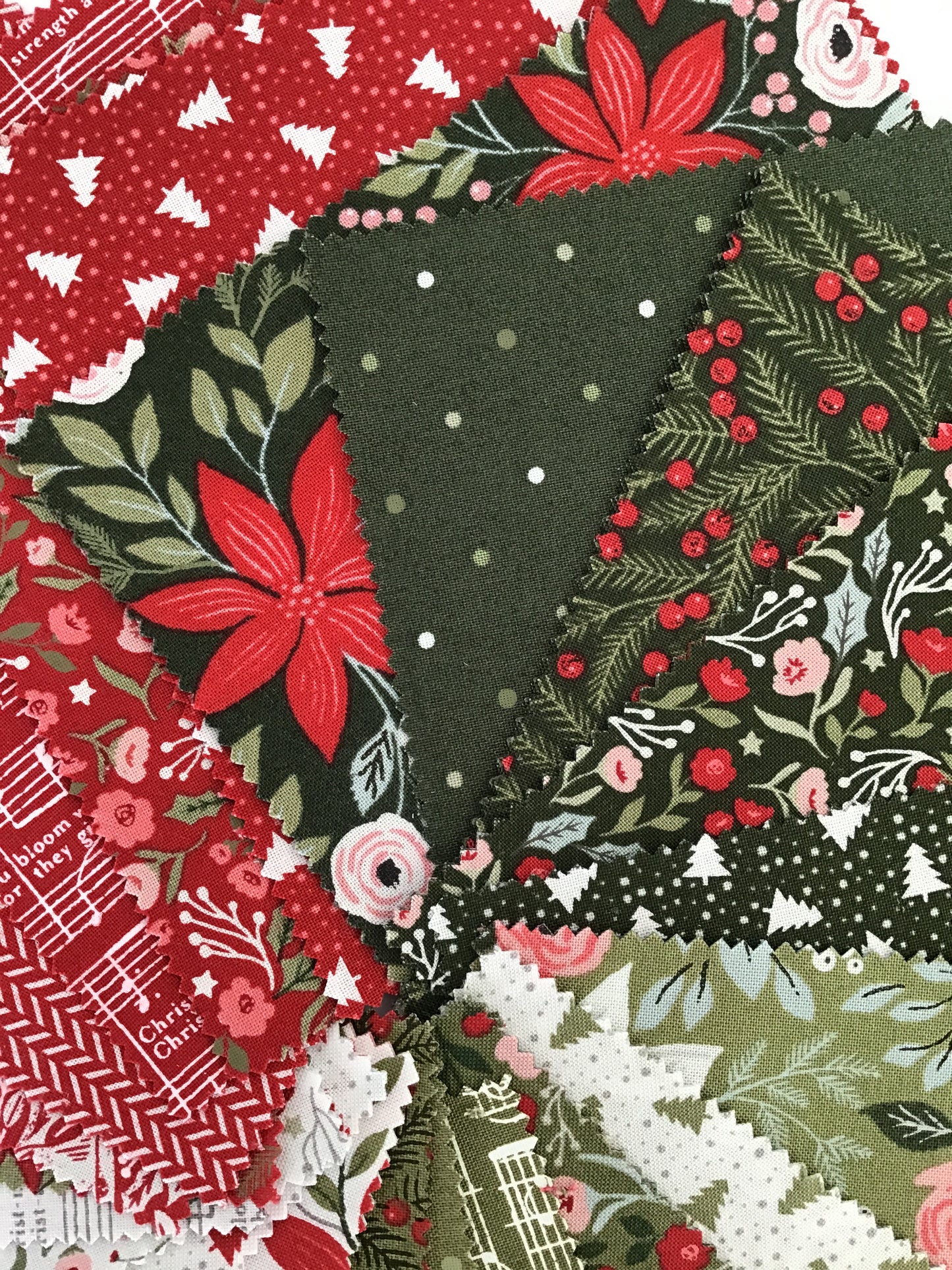 Berry & Pine Charm Pack by Lella Boutique for Moda Fabrics