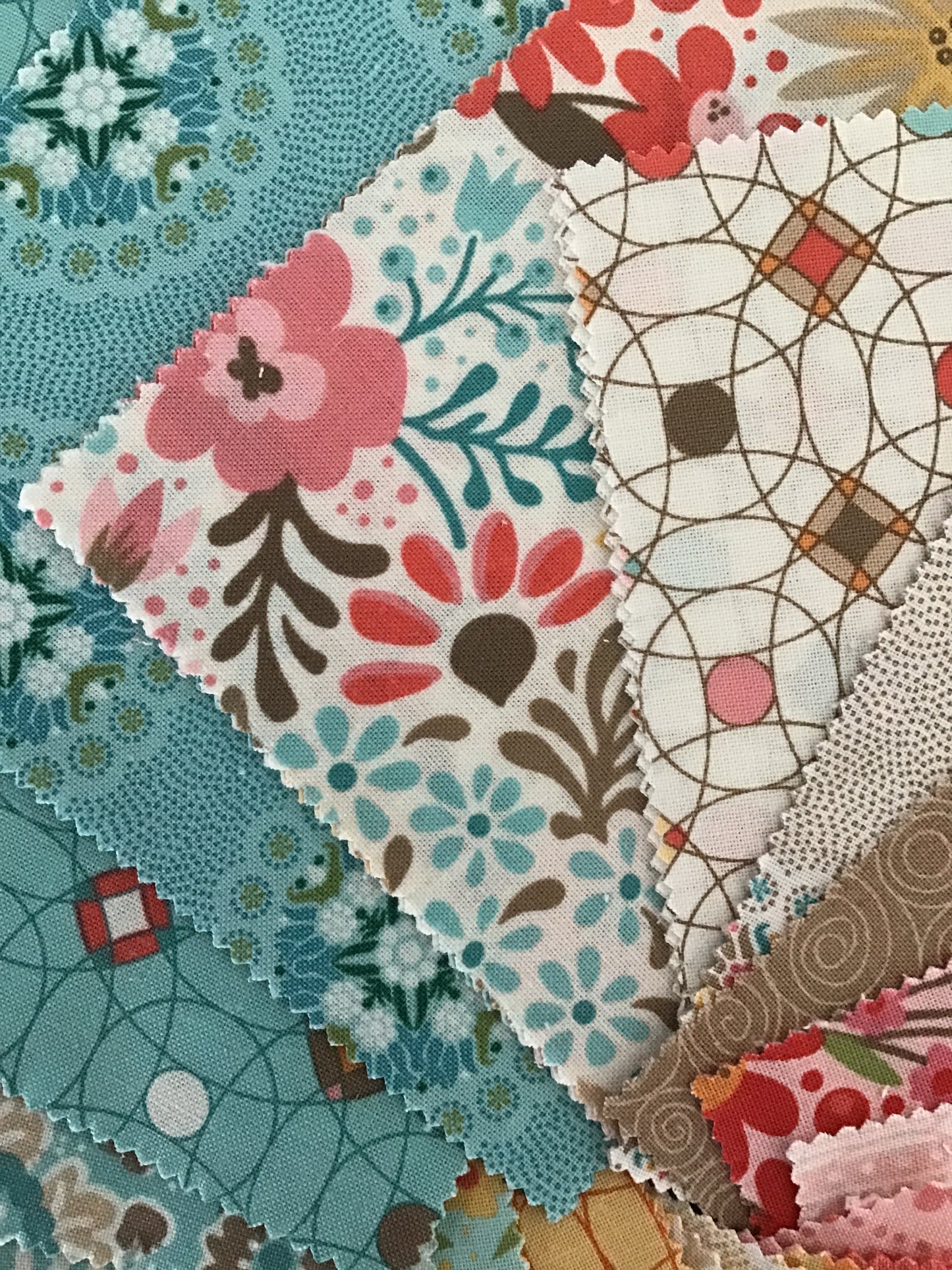Sunday Brunch Mini Charm Pack by BasicGrey for Moda Fabrics, Mini Charm Pack
