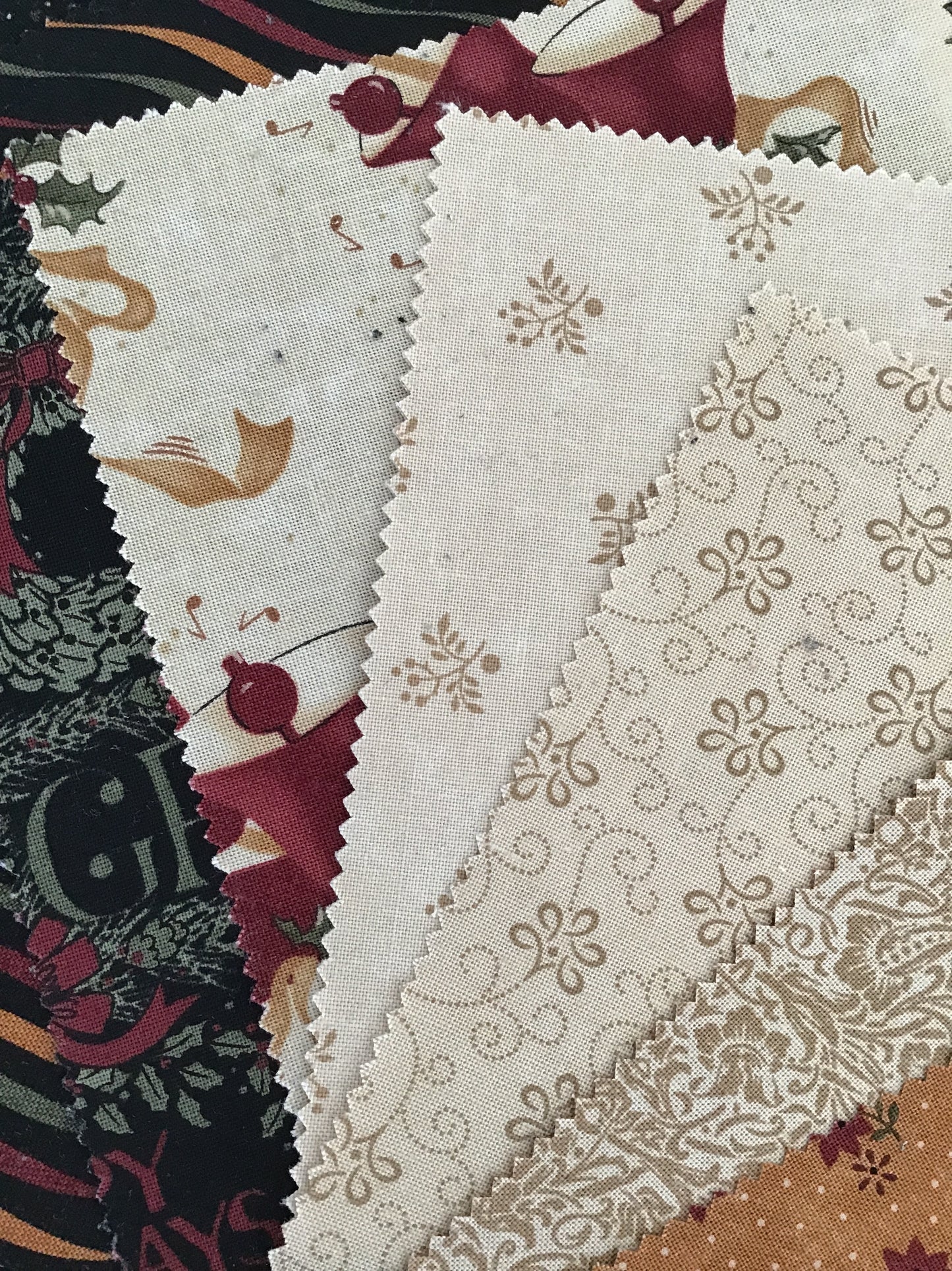 A Vintage Christmas Layer Cake by Kansas Troubles Quilters for Moda Fabrics