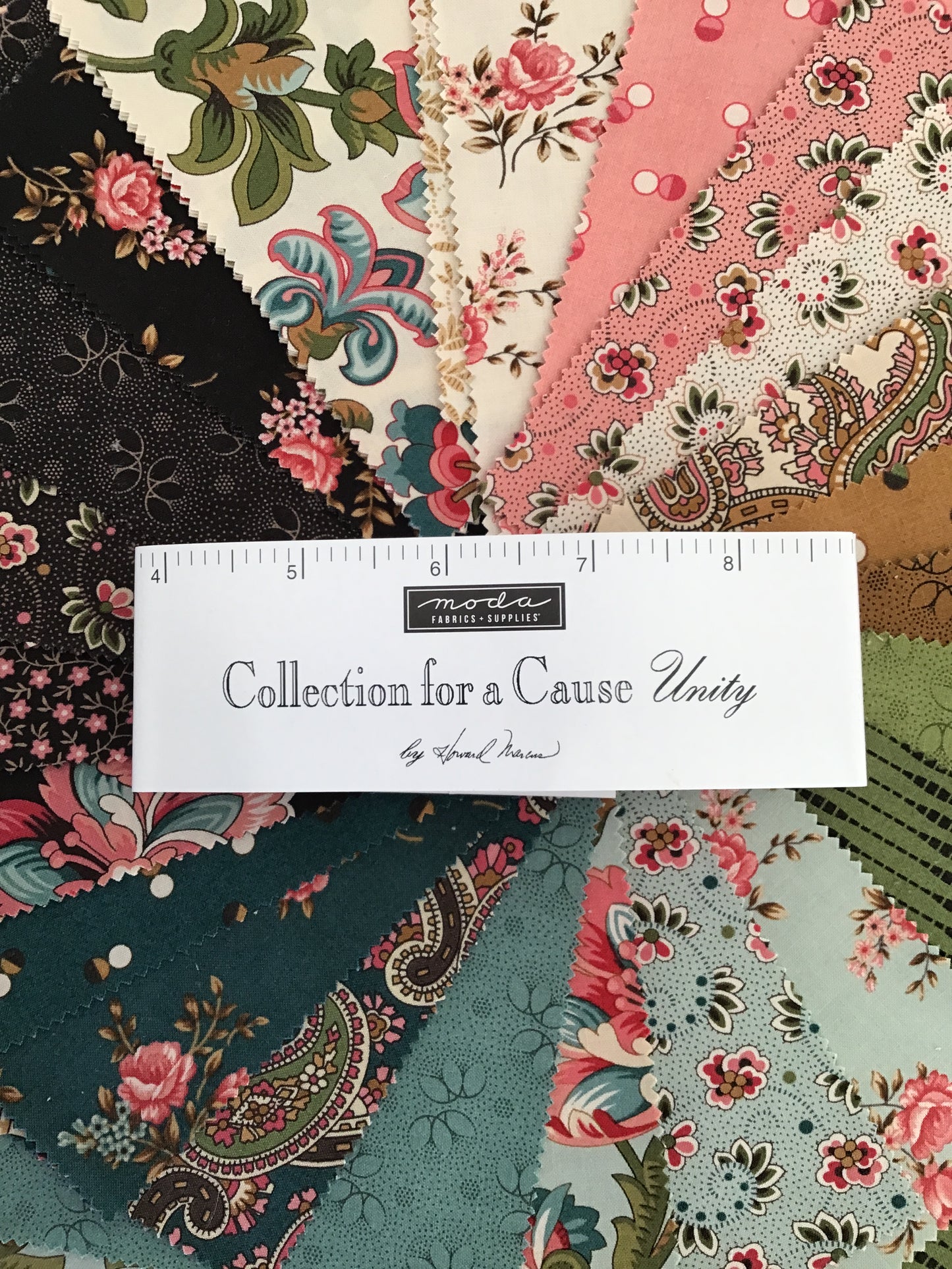 Collection for a Cause Unity Jelly Roll by Howard Marcus for Moda Fabrics