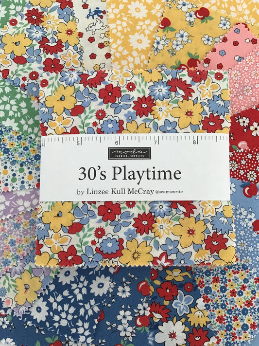 30's Playtime Charm Pack by Linzee Kull McCray for Moda Fabrics