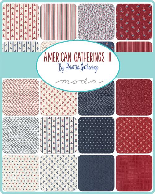 American Gatherings III Charm Pack by Primitive Gatherings for Moda Fabrics