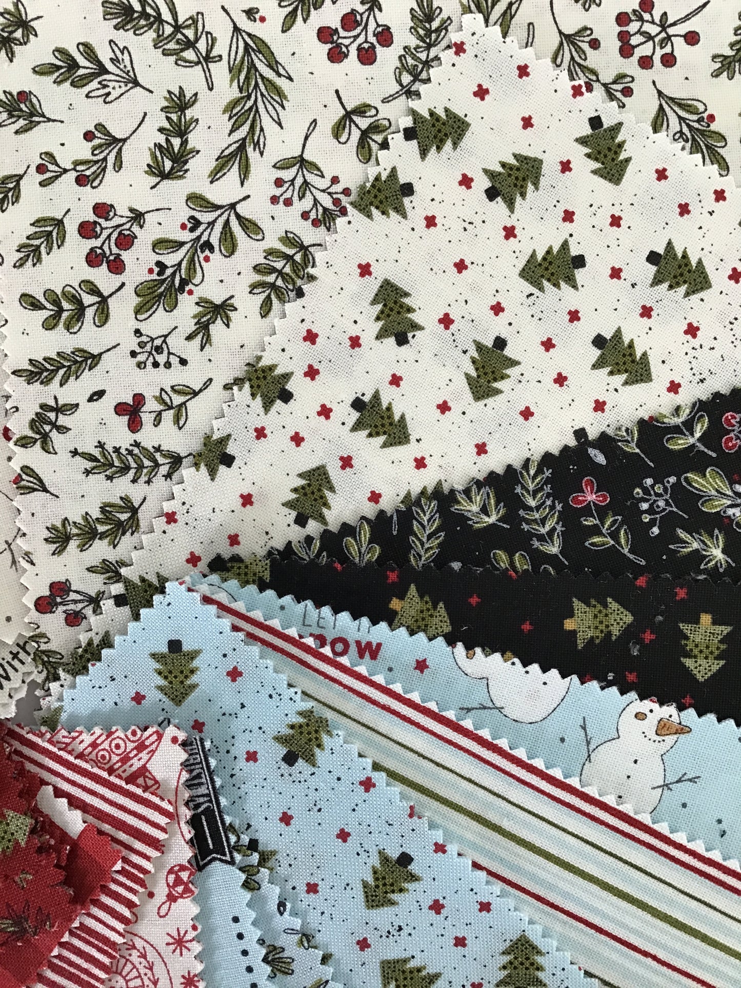 Emmitt and Ivy Mini Charm Pack by Sweetwater for Moda Fabrics