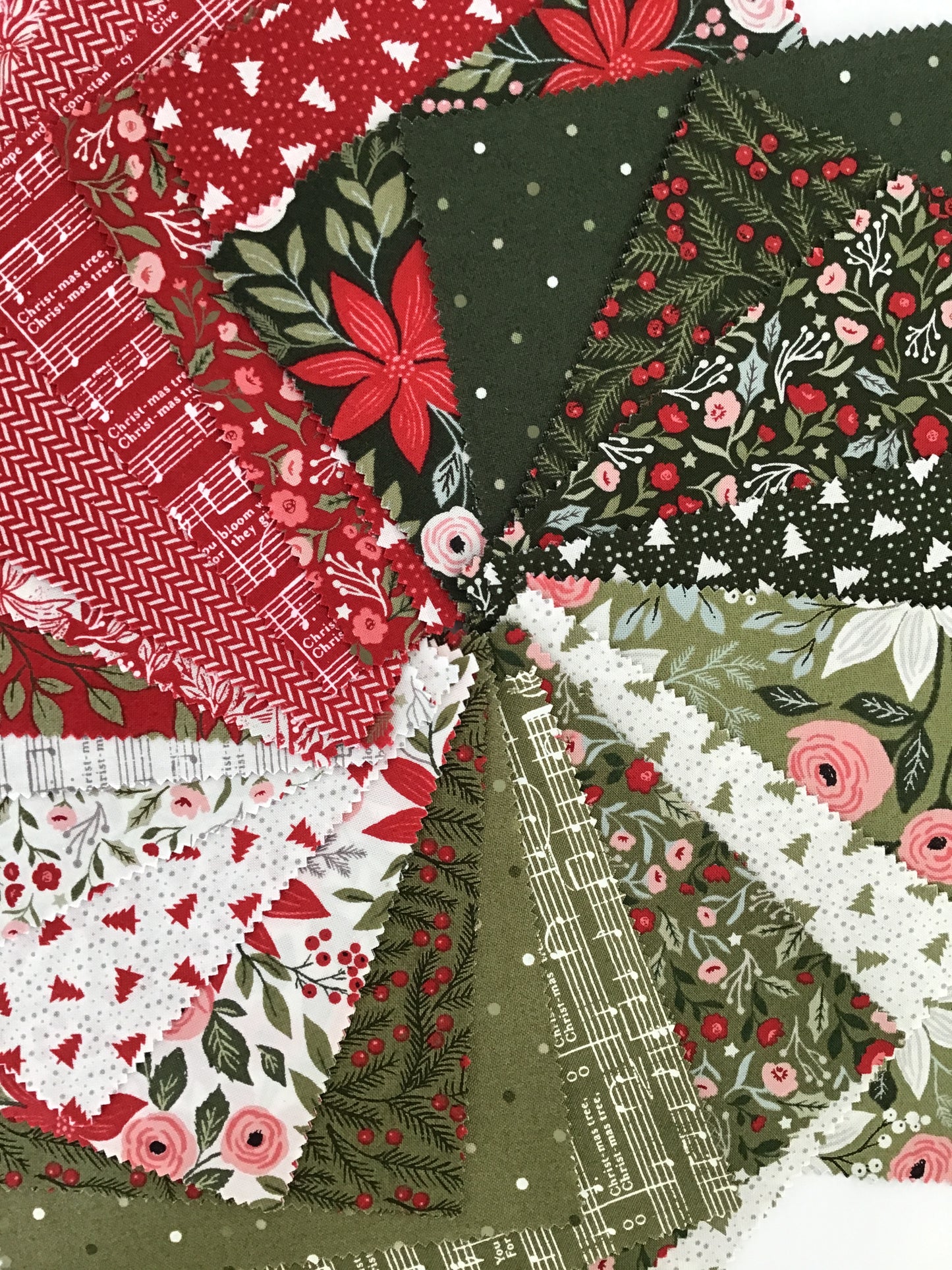Berry & Pine Charm Pack by Lella Boutique for Moda Fabrics