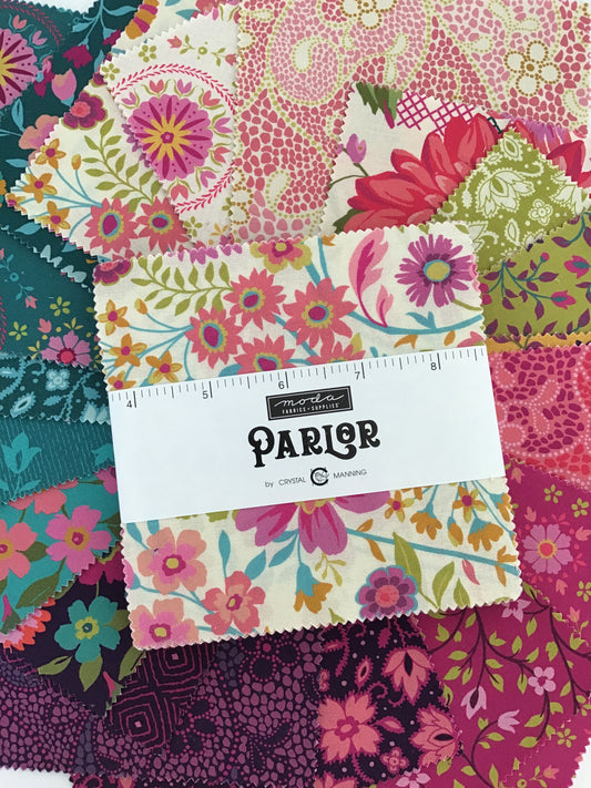 Parlor Charm Pack by Crystal Manning for Moda Fabrics