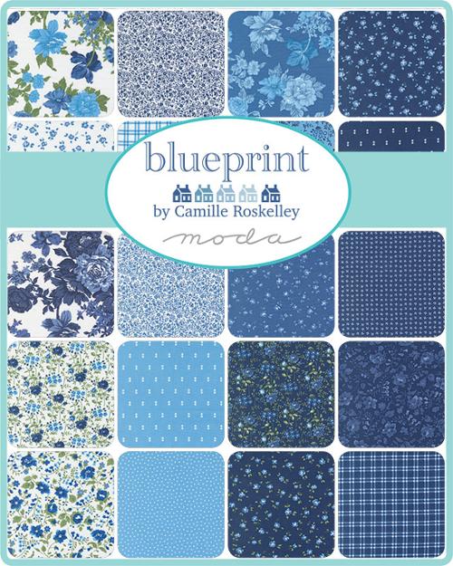 Blueprint Charm Pack by Camille Roskelley for Moda Fabrics