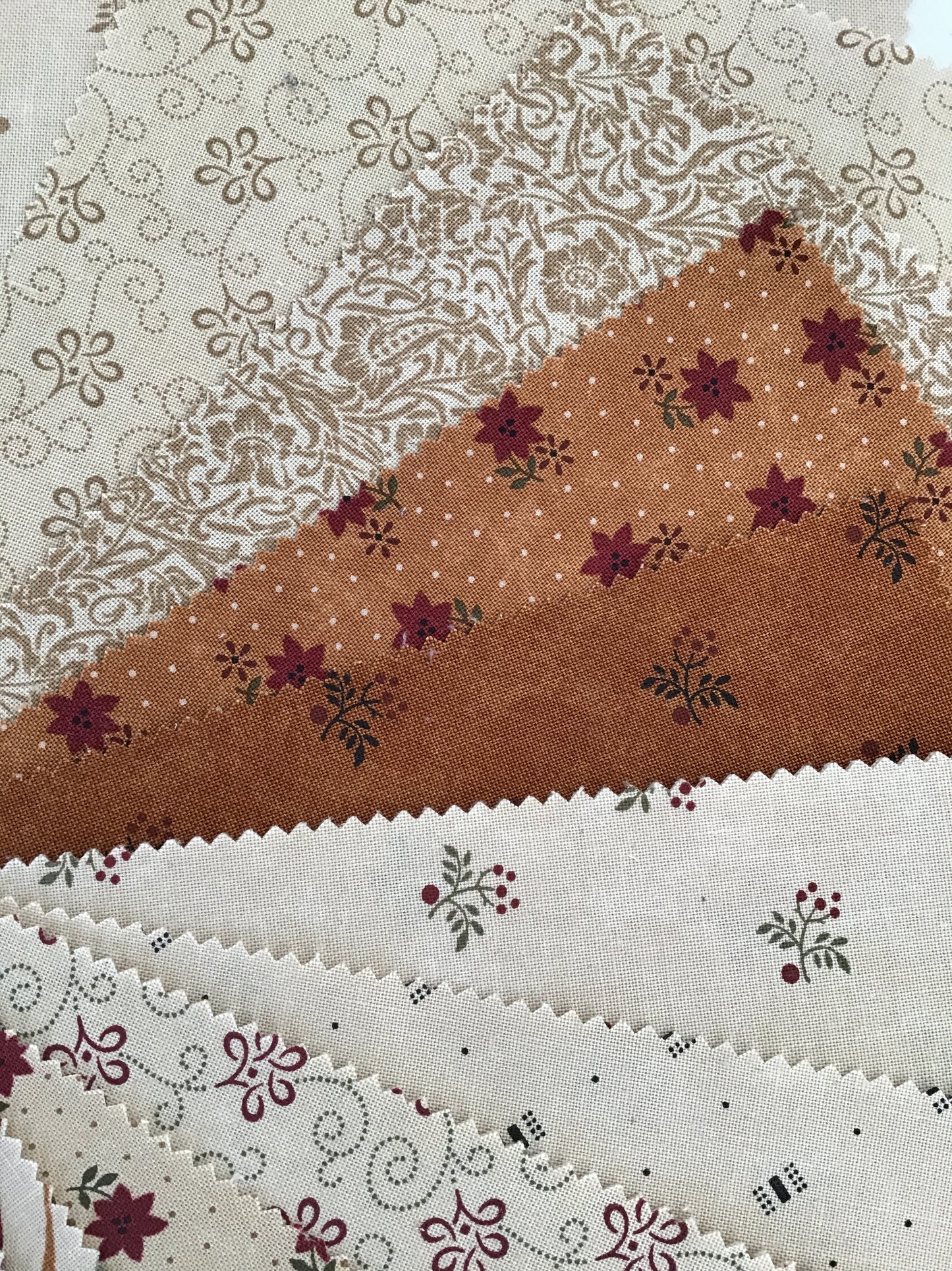 A Vintage Christmas Layer Cake by Kansas Troubles Quilters for Moda Fabrics