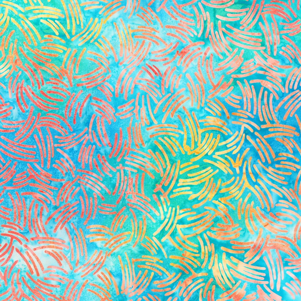 Artisan Batiks: Energy Geos Charm Squares by Lunn Studios for Robert Kaufman