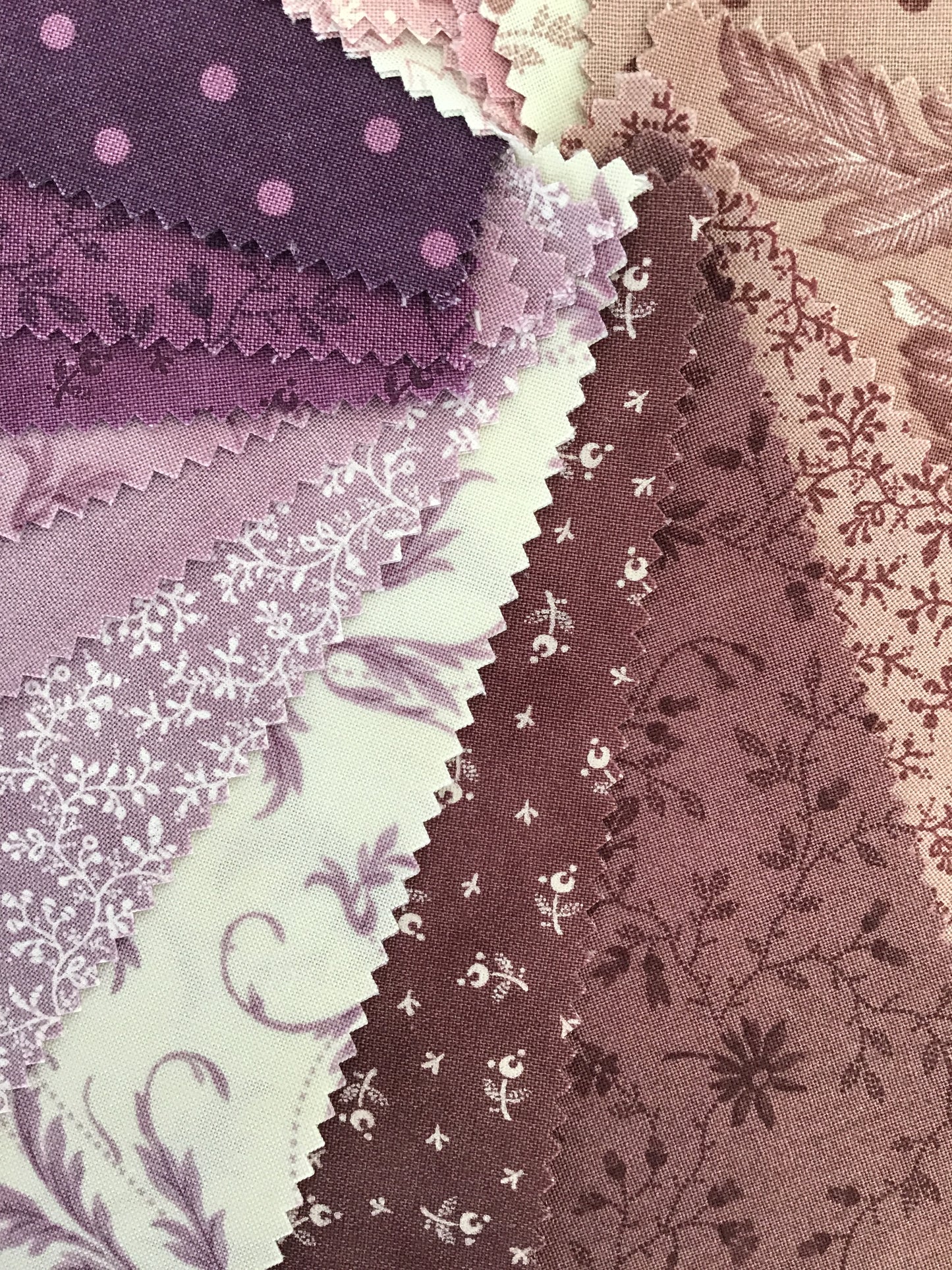 3 Sisters Favorites Vintage Linens Lavender Fields Charm Pack
