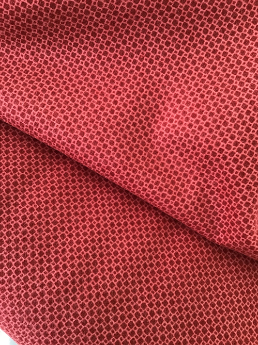 Prairie Gatherings Flannel by Primitive Gatherings for Moda Fabrics, Brick, Yardage Sold by the Yard, 49317 20F