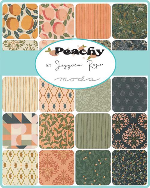 Peachy Jelly Roll by Jessica Rose for Moda Fabrics