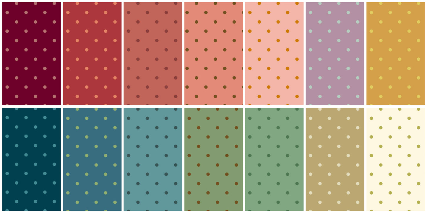 Poppy Seeds Charm Pack by Laundry Basket Quilts