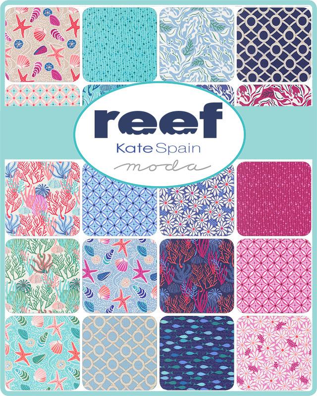 Reef Charm Pack by Kate Spain for Moda Fabrics
