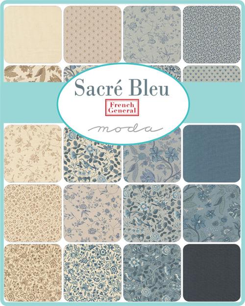 Sacre Bleu Charm Pack by French General for Moda Fabrics
