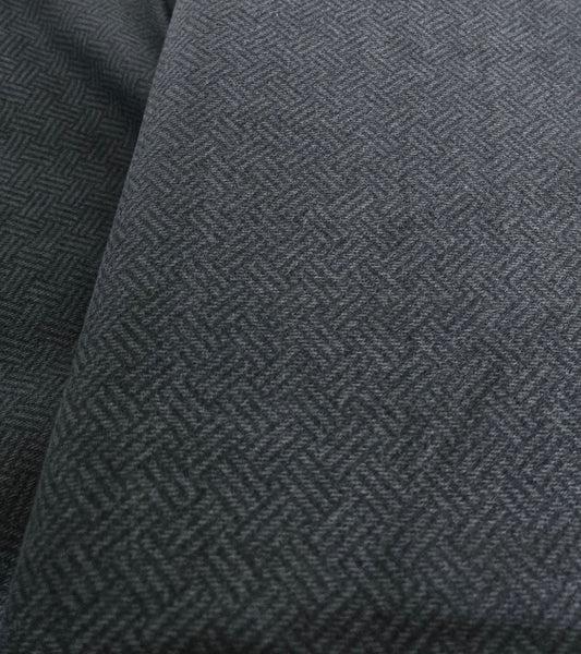 Prairie Gatherings Flannel by Primitive Gatherings for Moda Fabrics, Dark Navy Blue Basket Weave, Yardage Sold by the Yard, 49312 18F