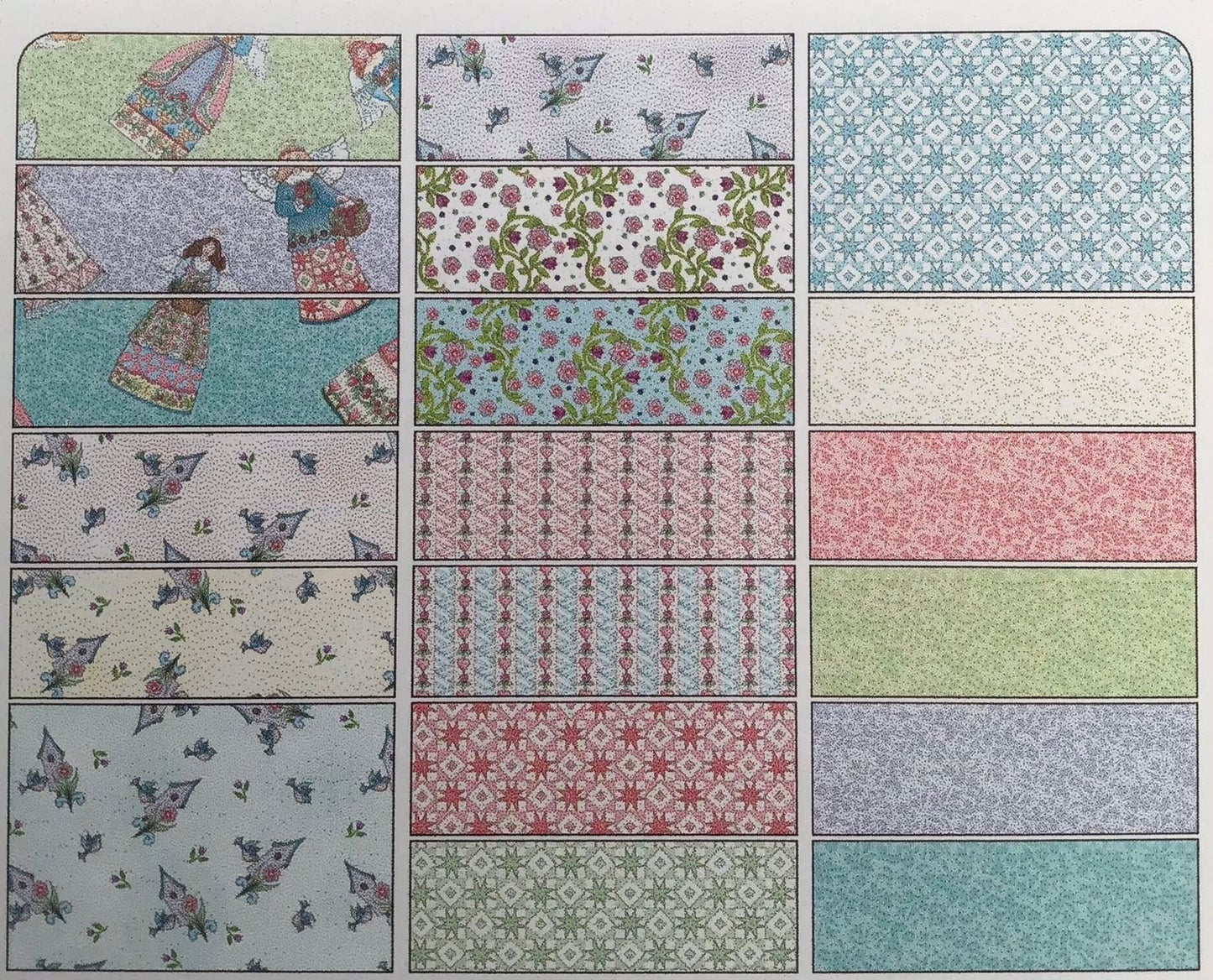 Garden Angels Charm Pack