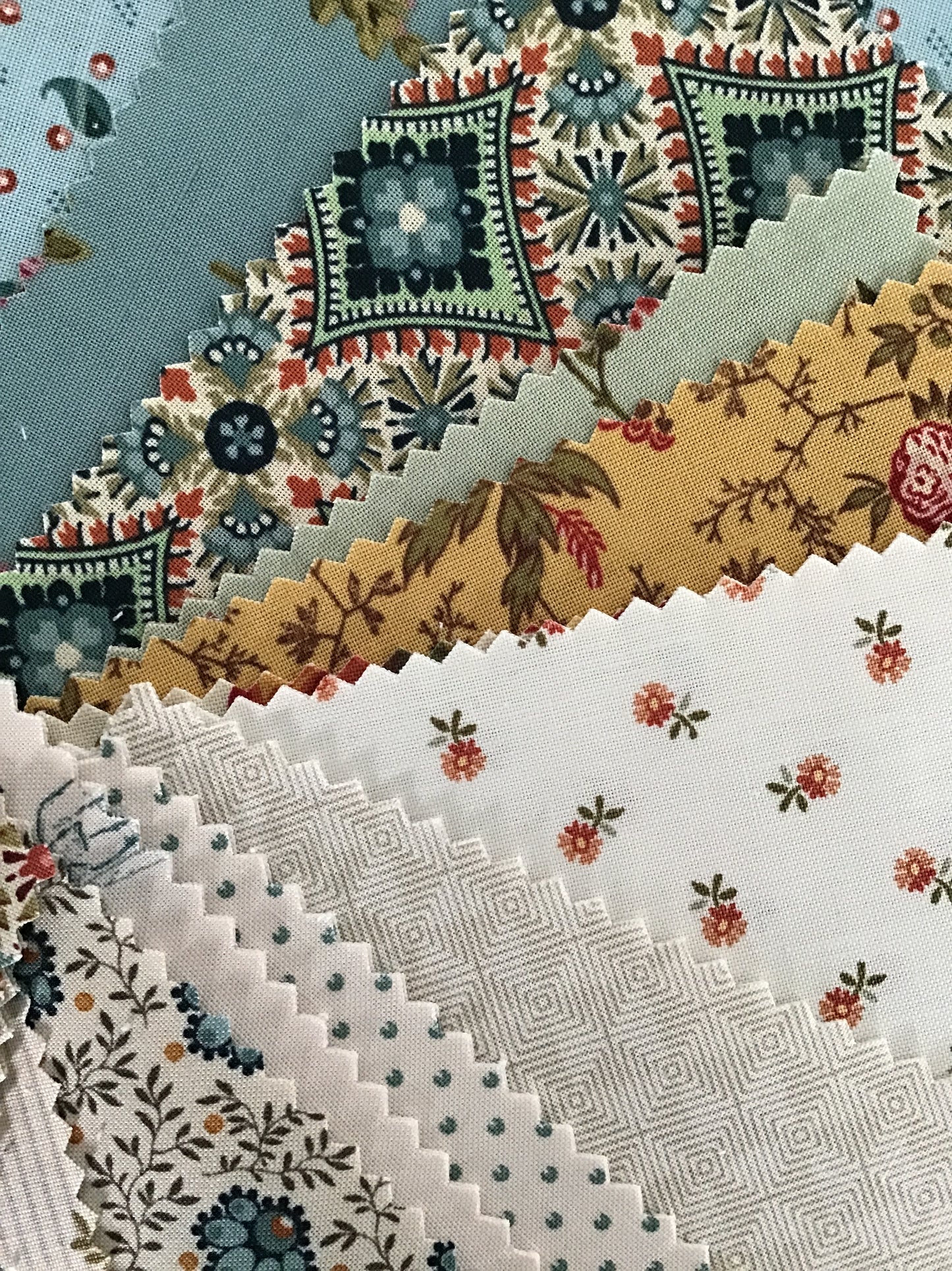 Farmer's Daughter Layer Cake by Laundry Basket Quilts for Andover