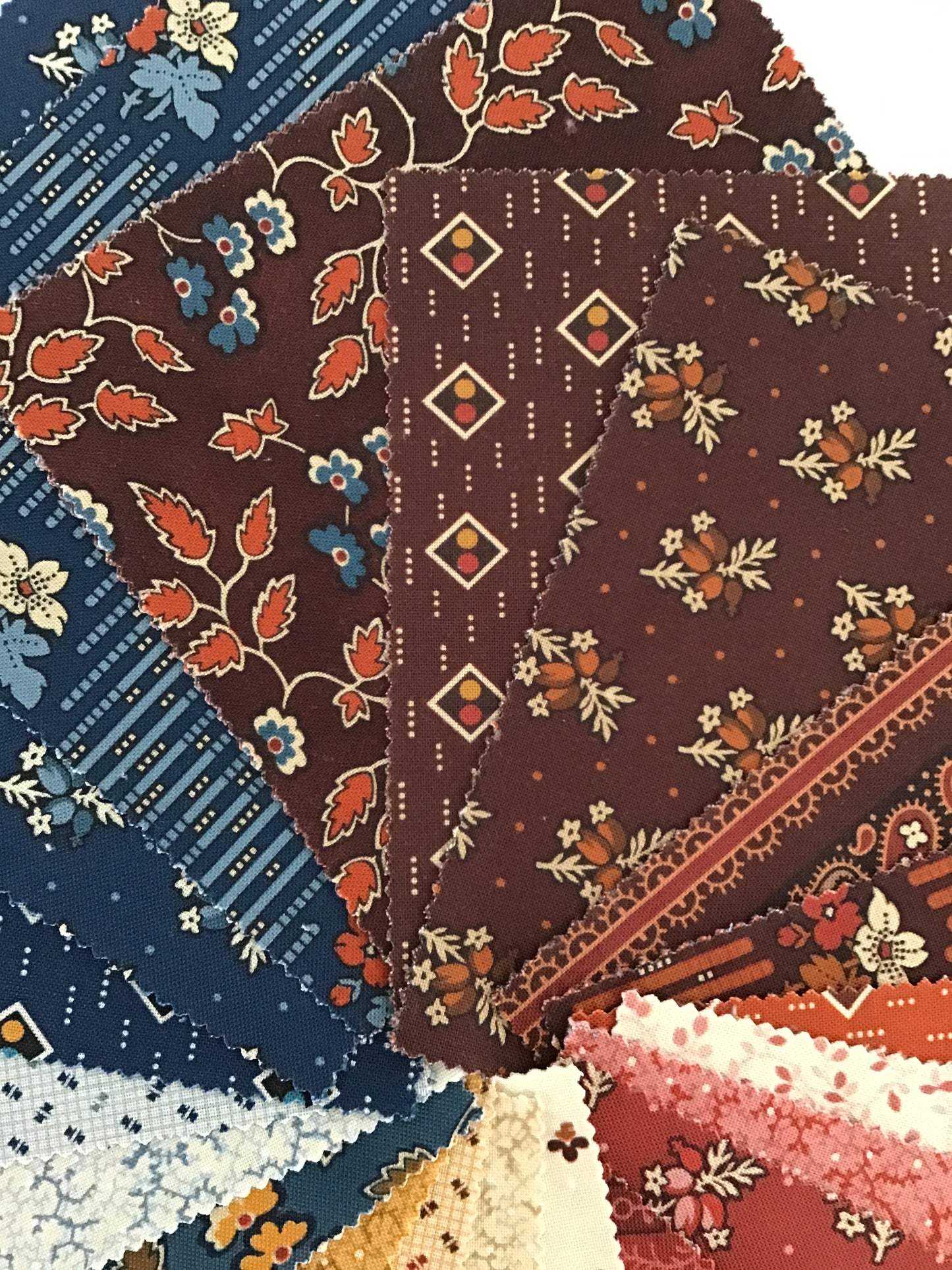 Pamelia's Path 1850-1880 Jelly Roll by Betsy Chutchian for Moda Fabrics