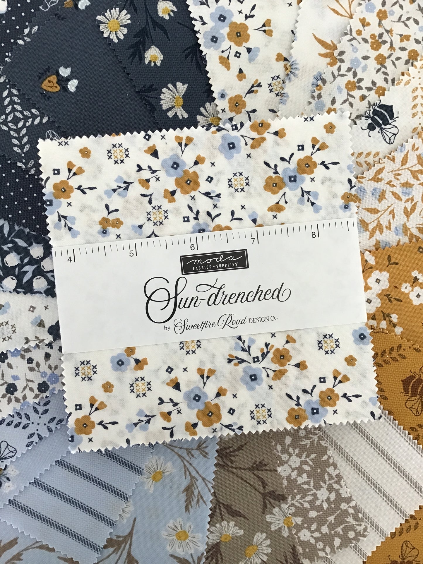 Sun Drenched Charm Pack by Sweetfire Road for Moda Fabrics