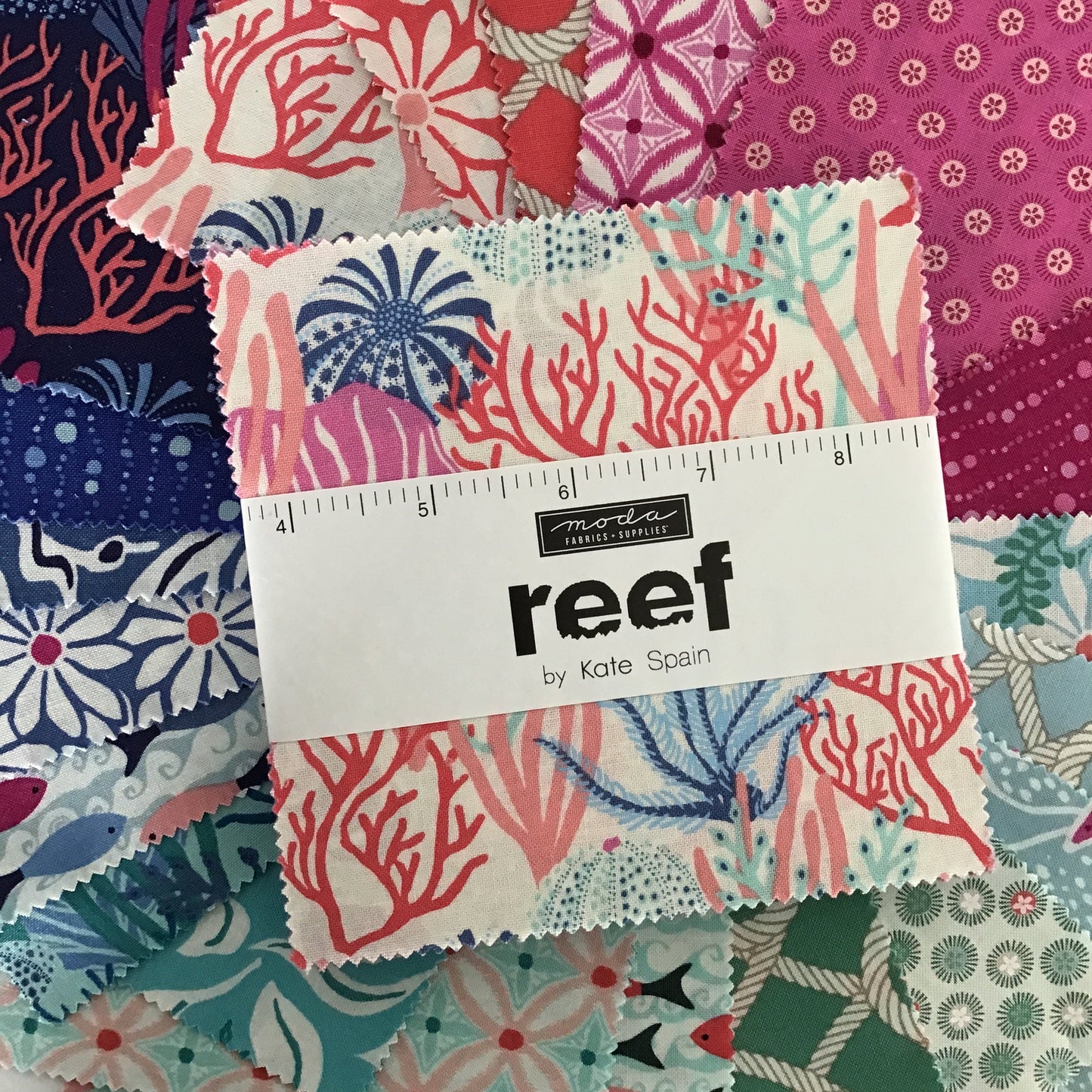 Reef Charm Pack by Kate Spain for Moda Fabrics