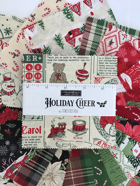 Holiday Cheer Charm Pack by Stacy Iest Hsu for Moda Fabrics