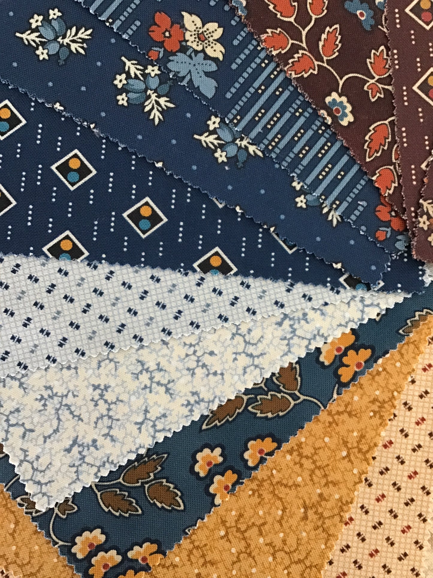 Pamelia's Path 1850-1880 Jelly Roll by Betsy Chutchian for Moda Fabrics