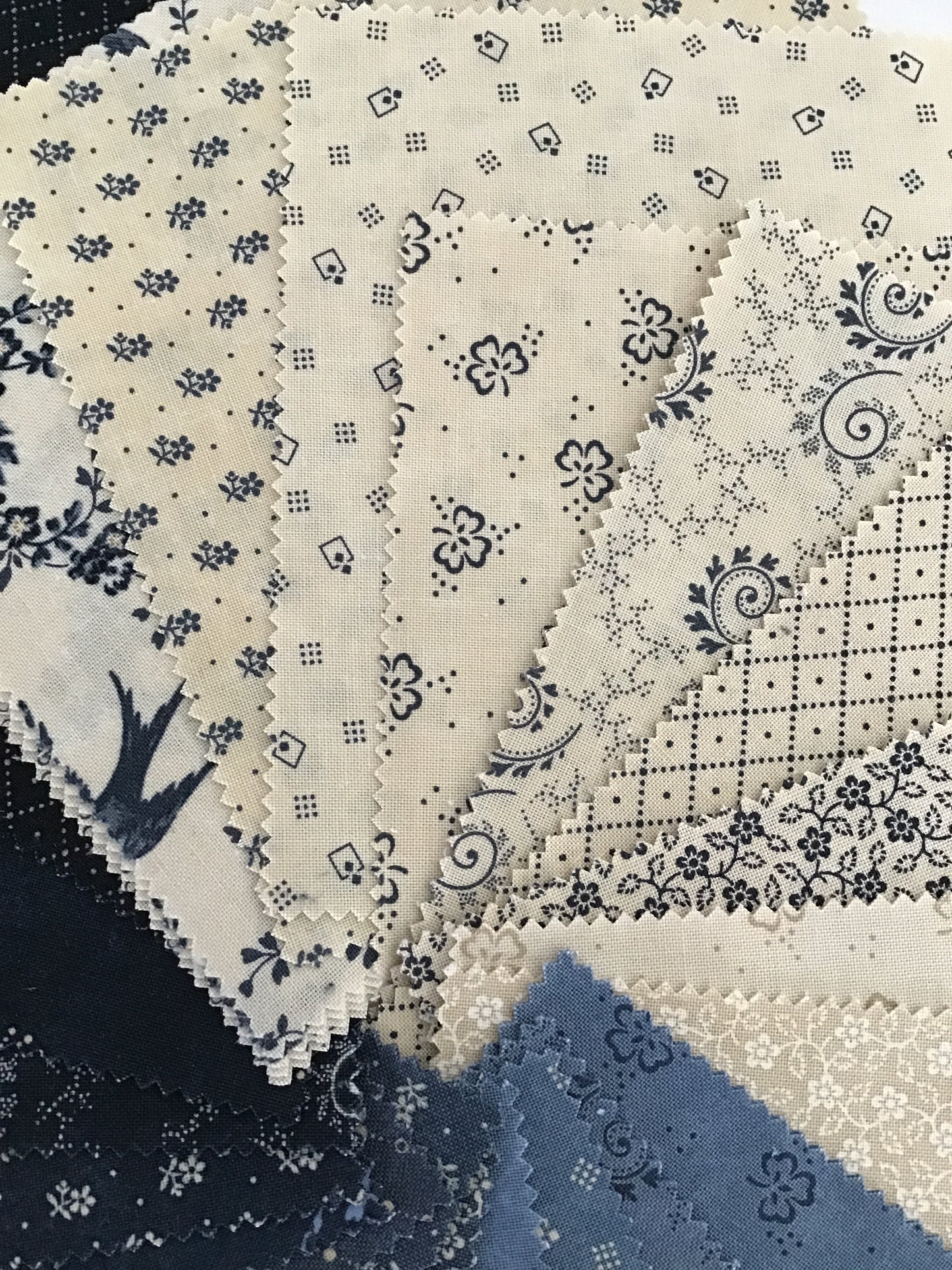 Bluebird's Nest Jelly Roll by Kansas Troubles Quilters for Moda Fabrics