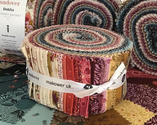 Dahlia Jelly Roll by Edyta Sitar for Laundry Basket Quilts