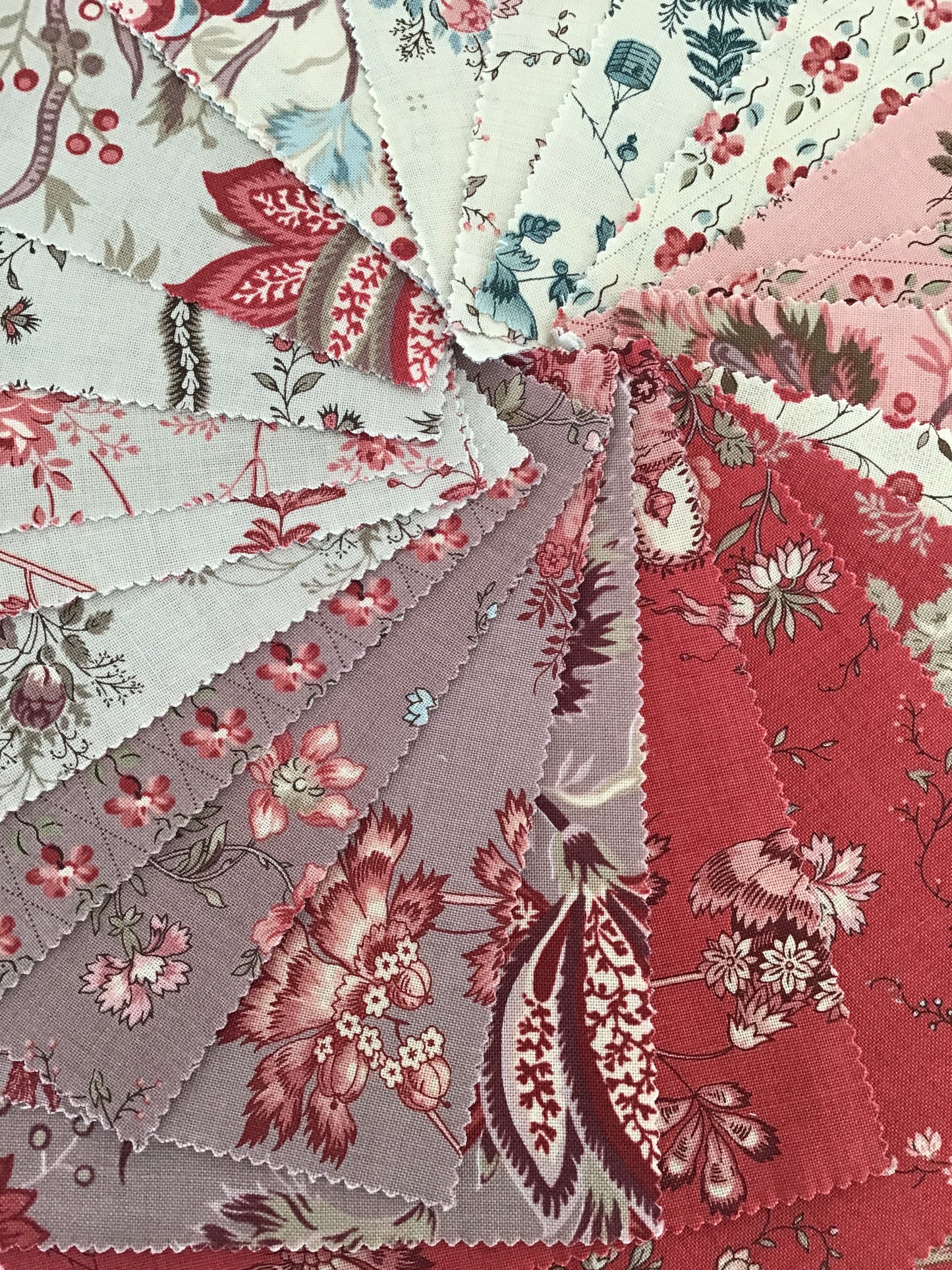 Fleur de Paris Jelly Roll by French General for Moda Fabrics