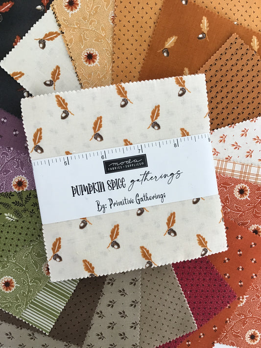 Pumpkin Spice Gatherings Charm Pack by Primitive Gatherings