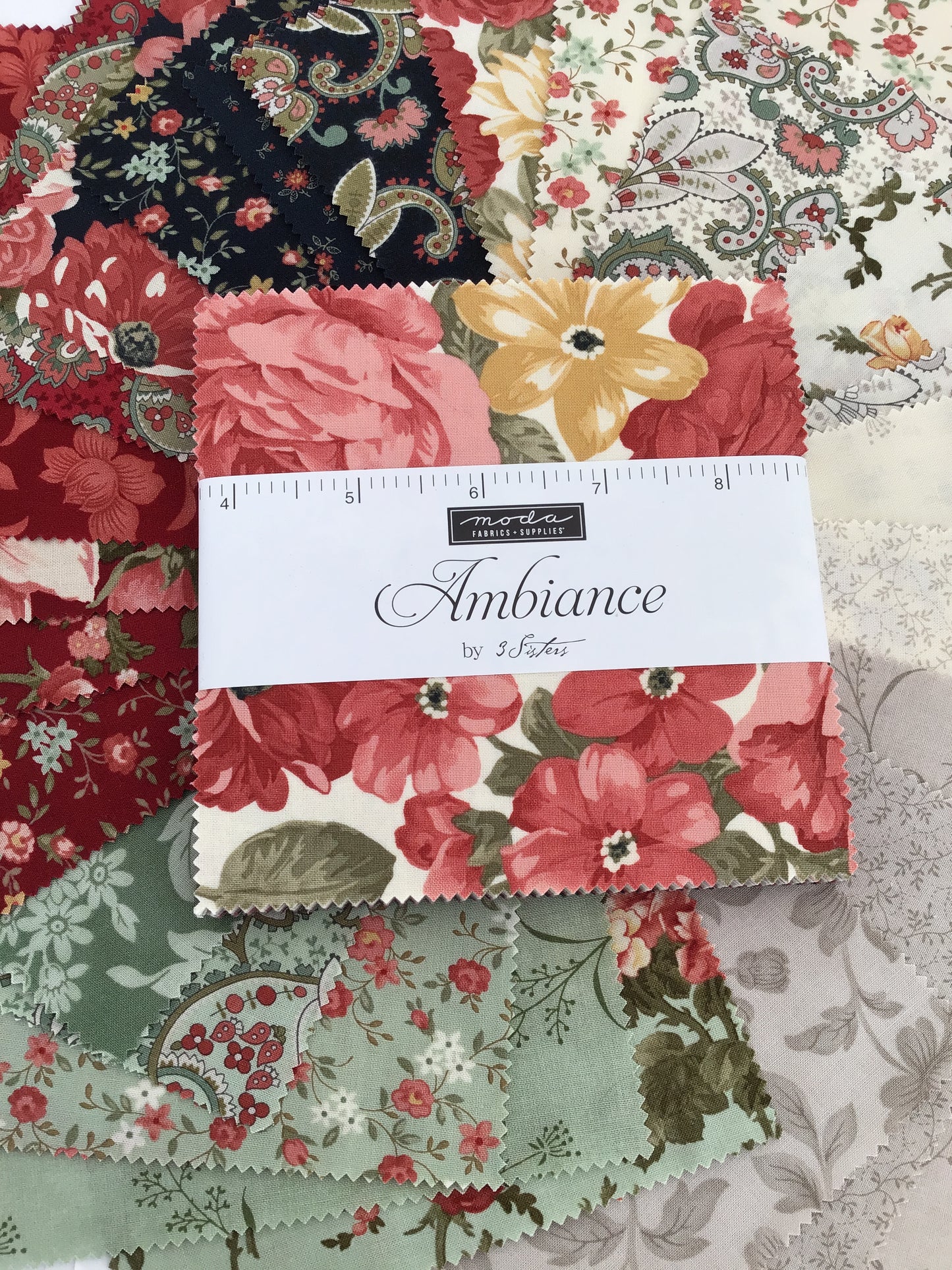 Ambiance Charm Pack by 3 Sisters for Moda Fabrics