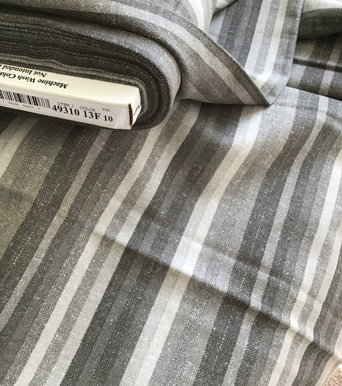 Prairie Gatherings Flannel by Primitive Gatherings for Moda, Etching Vertical Stripes sold by the Yard, Cut in One Continuous Piece 49310 13F