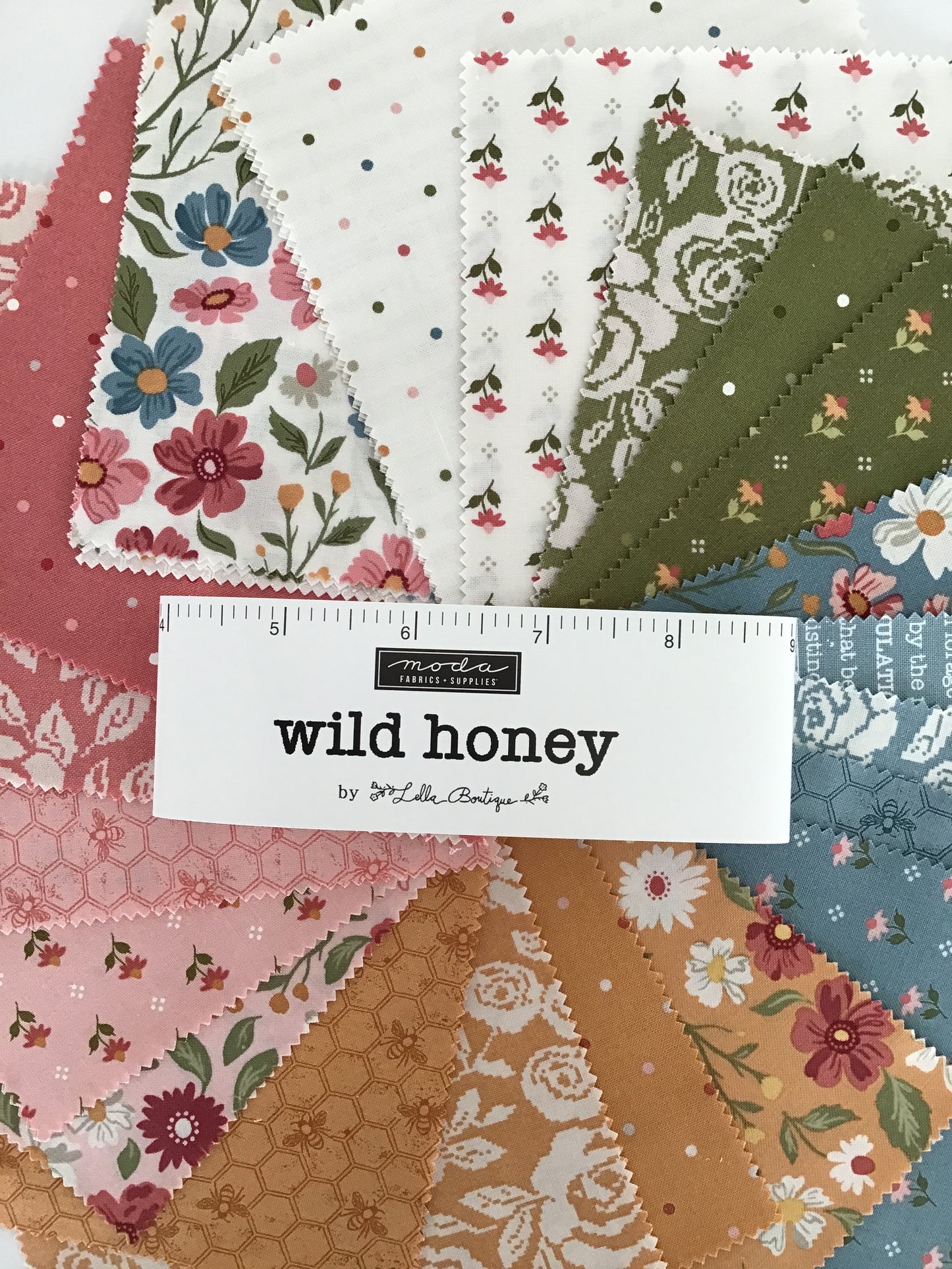 Wild Honey Charm Pack by Lella Boutique for Moda Fabrics