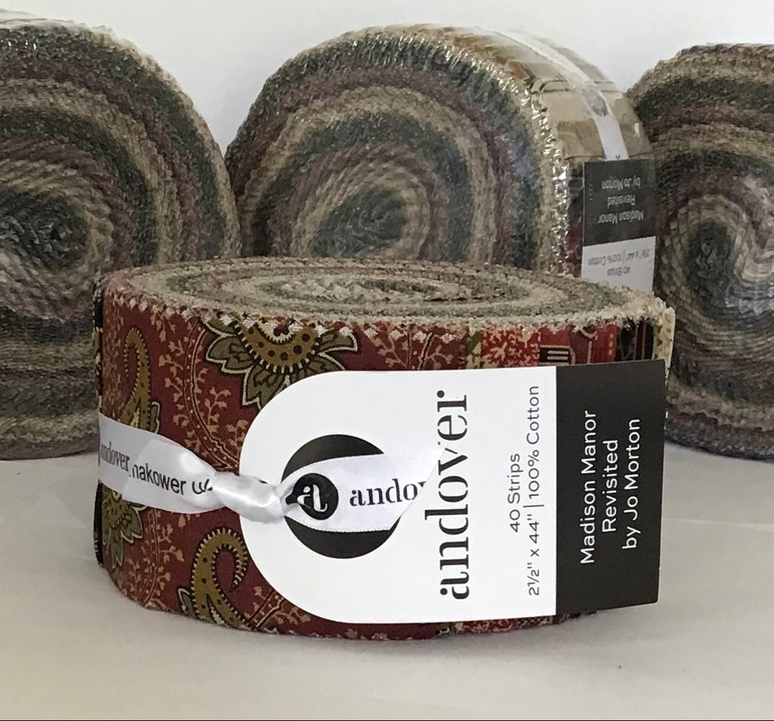 Madison Manor Revisited Jelly Roll by Jo Morton for Andover