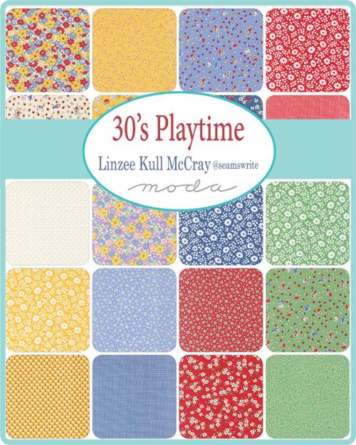 30's Playtime Charm Pack by Linzee Kull McCray for Moda Fabrics