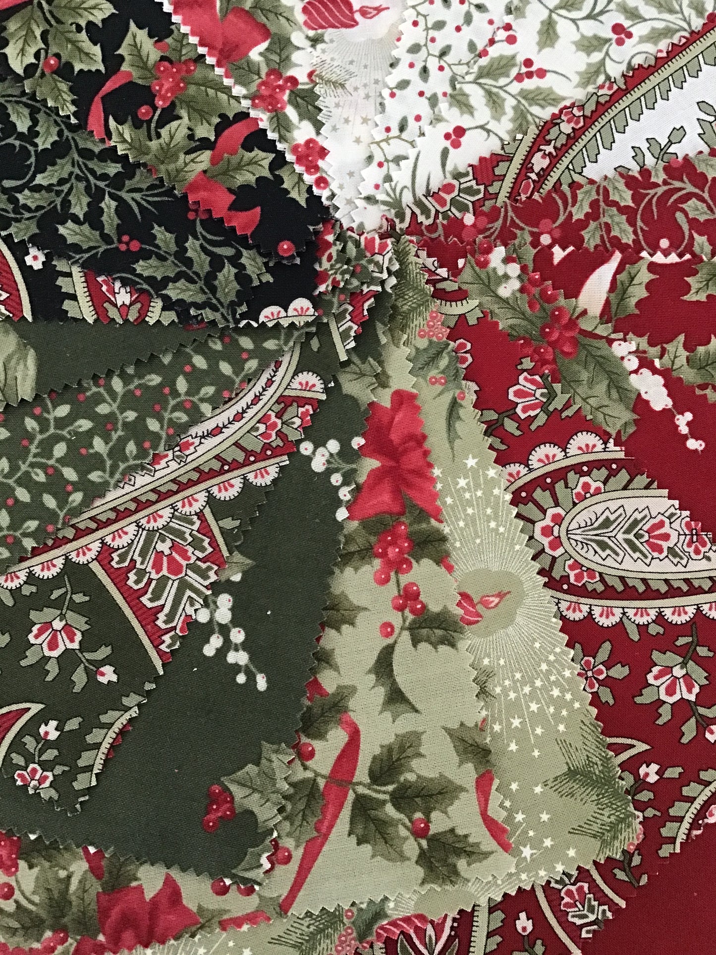 Candlelight Christmas Charm Pack by 3 Sisters for Moda Fabrics