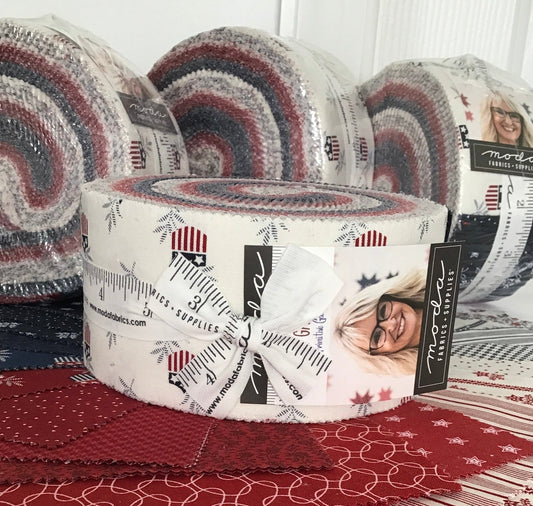 American Gatherings III Jelly Roll by Primitive Gatherings for Moda Fabrics