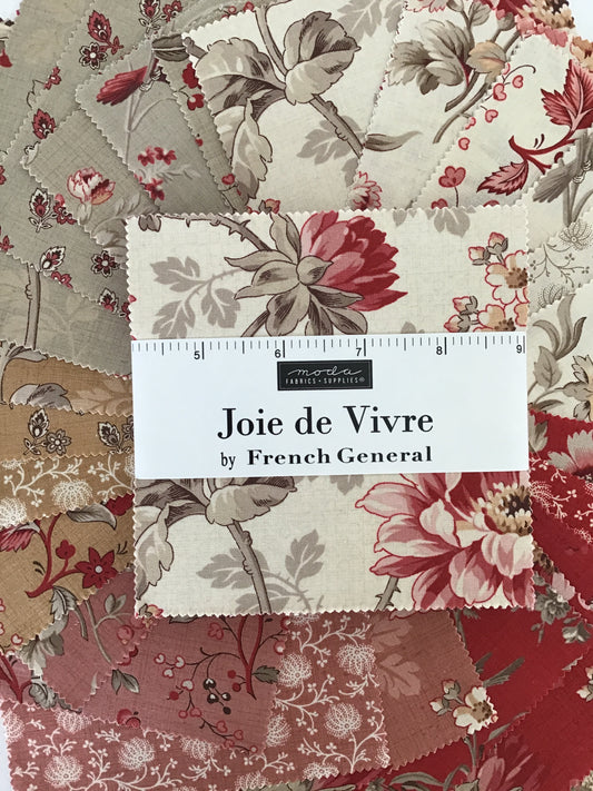 Joie de Vivre Charm Pack by French General for Moda Fabrics