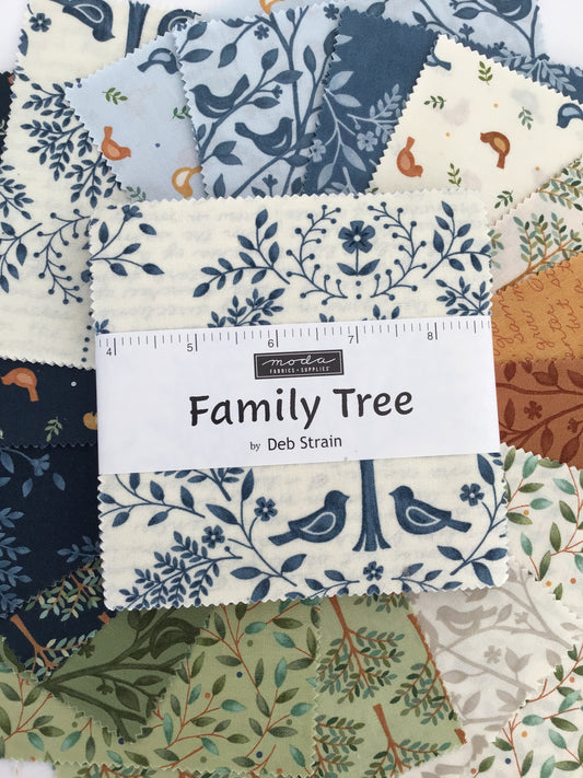 Family Tree Charm Pack by Deb Strain for Moda Fabrics