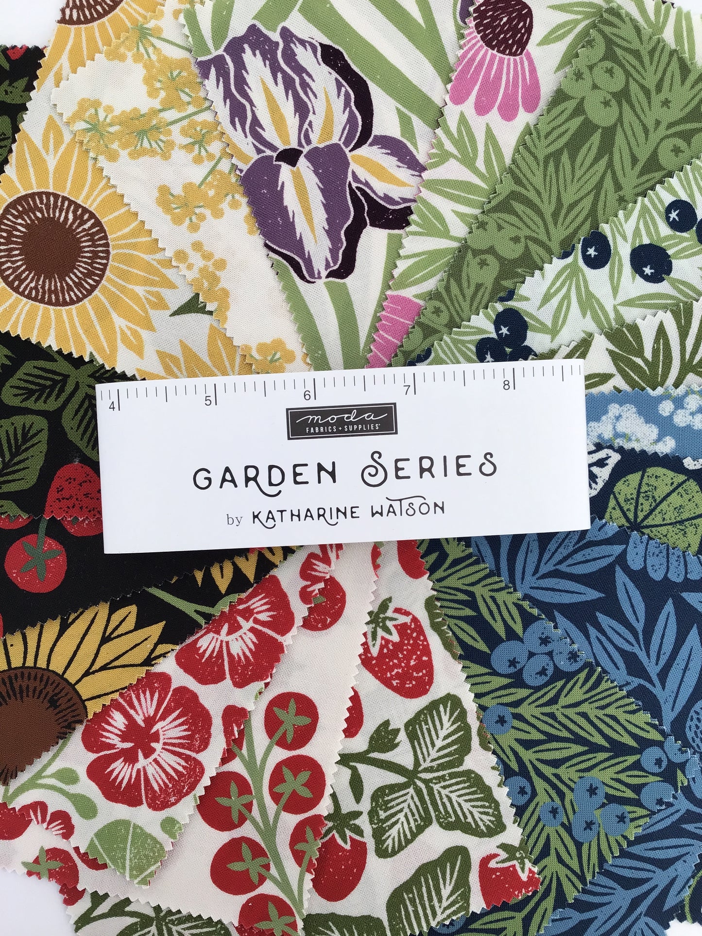 Garden Series Charm Pack by Katharine Watson for Moda Fabrics