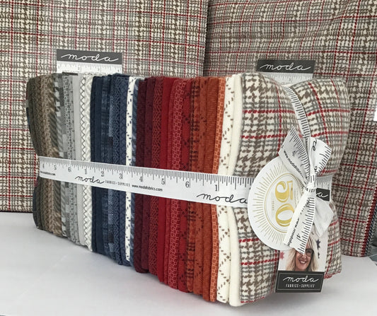 Prairie Gatherings Flannel Fat Quarter Bundle, (36) 18" x 22" Fat Quarters