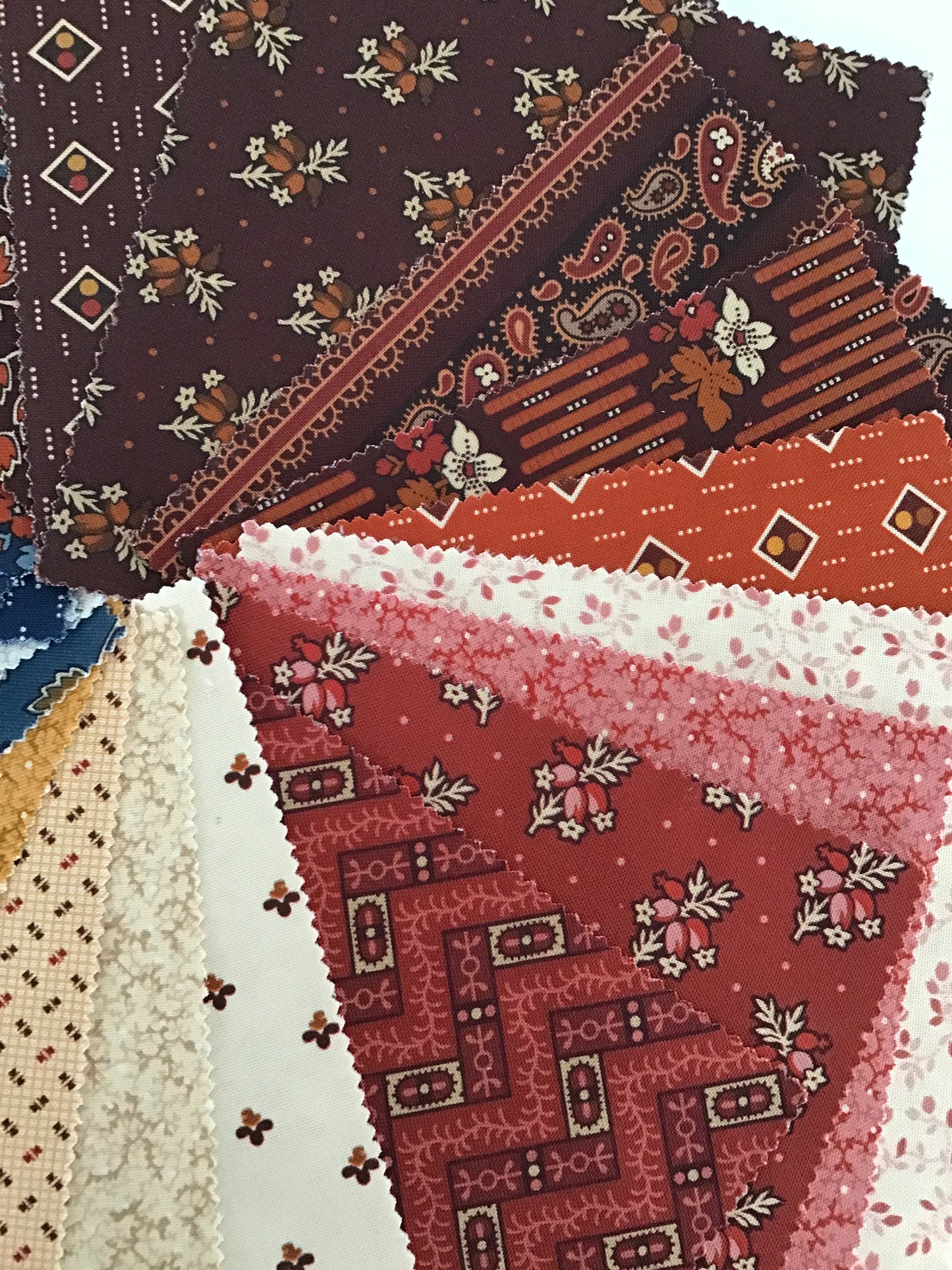 Pamelia's Path 1850-1880 Jelly Roll by Betsy Chutchian for Moda Fabrics